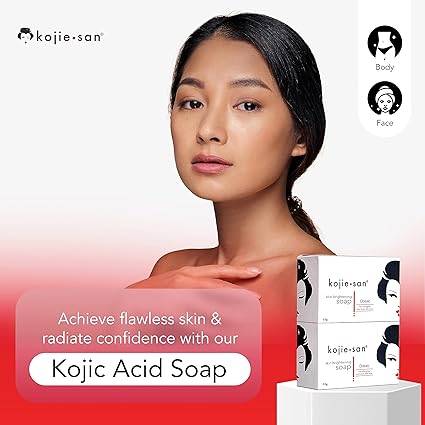Kojie San Skin Brightening Soap - Original Kojic Acid Soap for Dark Spots, Hyperpigmentation, & Scars with Coconut & Tea Tree Oil - Image 2