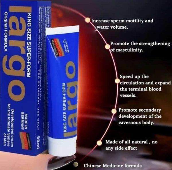 Largo King Sizes Penis Enlargement Cream Made in Germany - Image 3