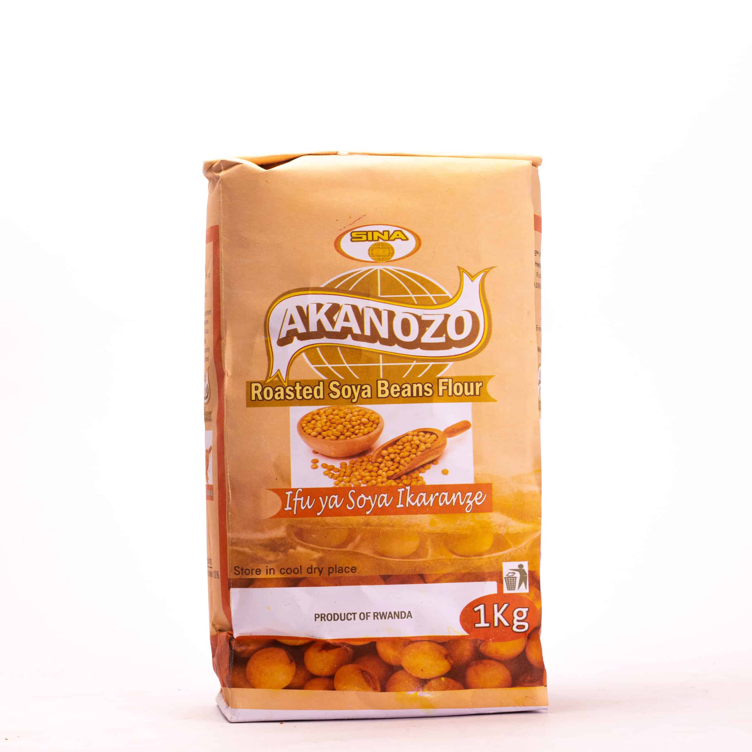 Akanozo soja flour 1kg - Image 2