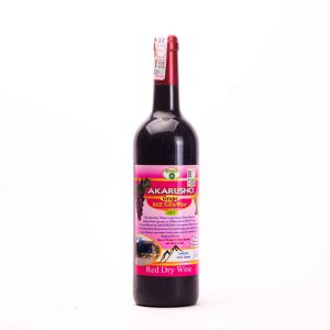 Akarusho grape red dry wine 750ml Bottle