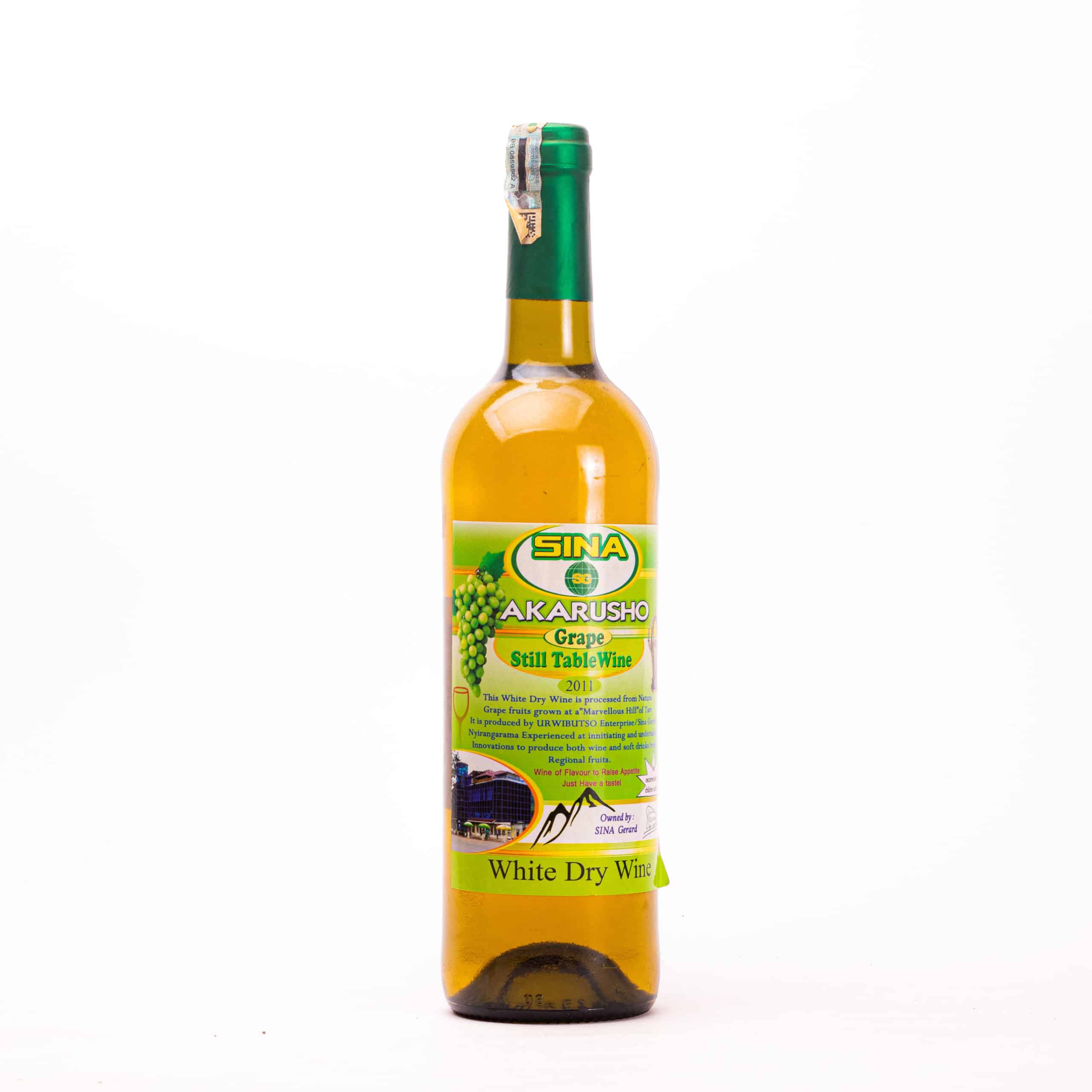 Akarusho grape white dry wine 750ml Bottle - Image 3