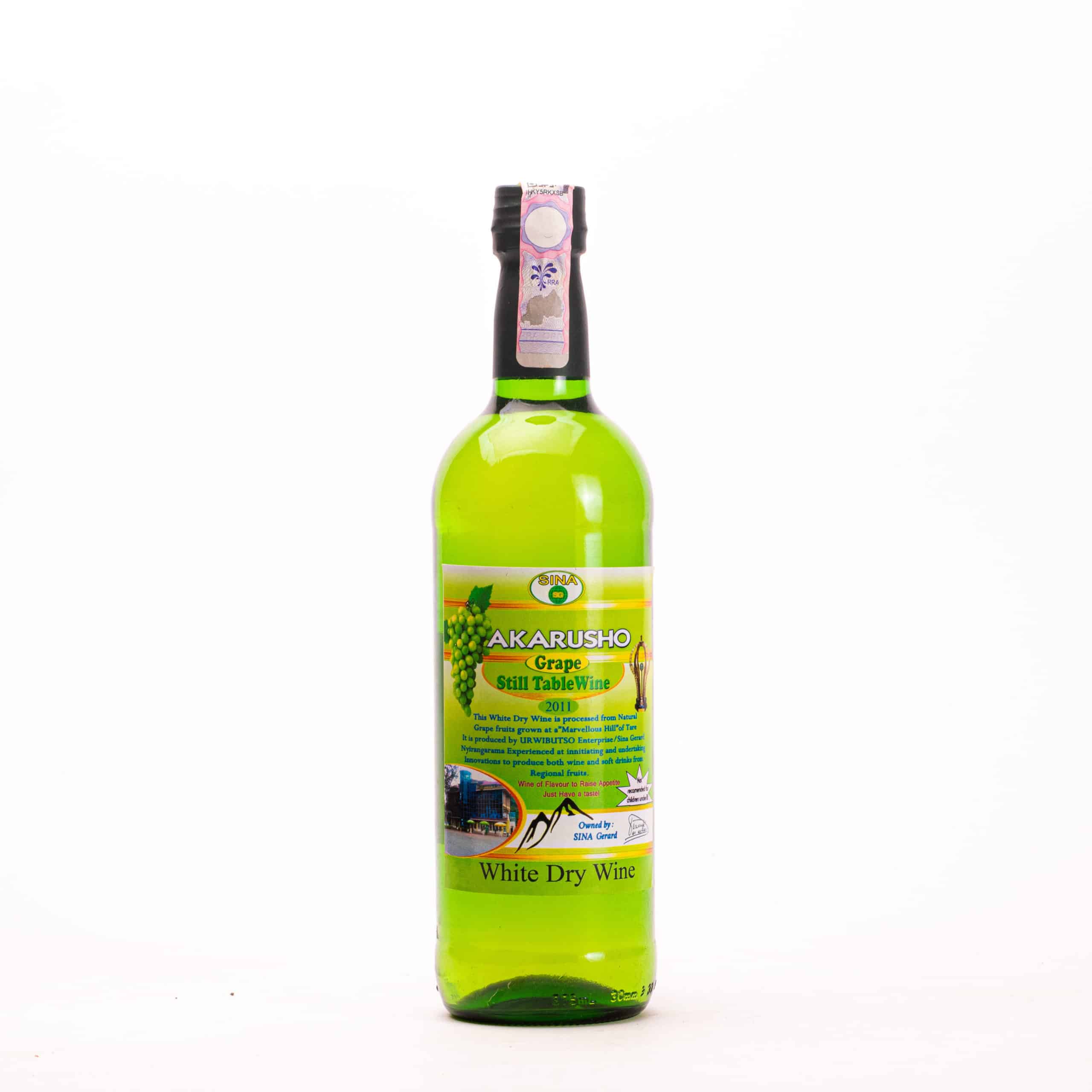Akarusho grape white dry wine 750ml Bottle - Image 4