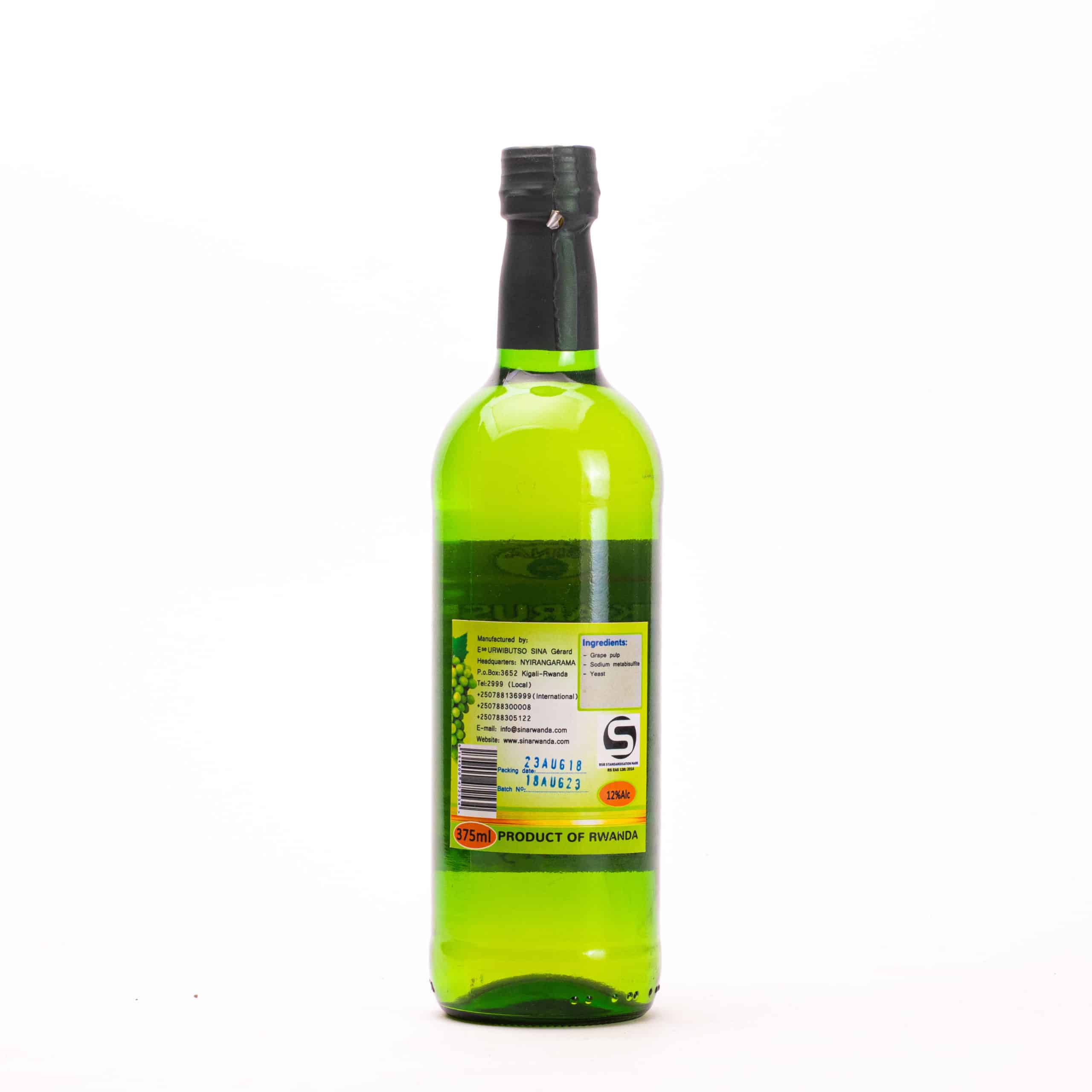 Akarusho grape white dry wine 750ml Bottle - Image 2