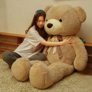 Big Bear Doll Extra Large Rag Doll Hug Bear Sleeping Pillow Teddy Bear Doll Plush Toy