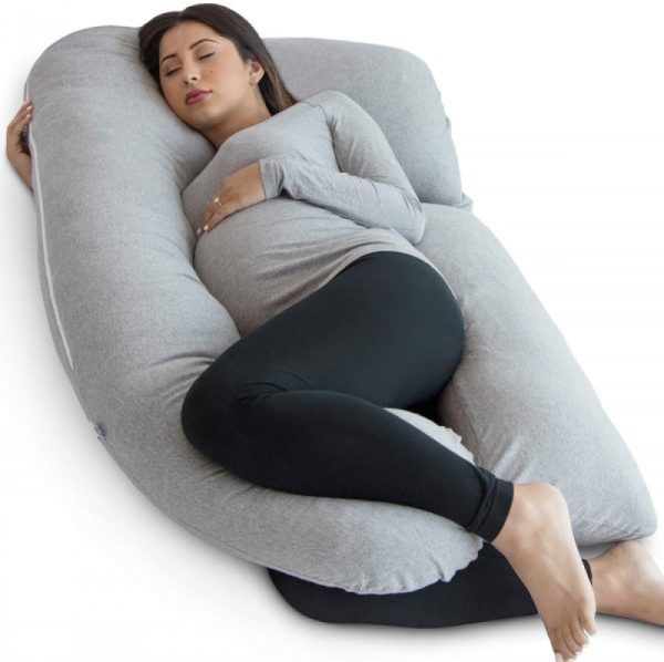 Pregnancy Pillow For Sleeping, Maternity Pillow, 55 Inches U Shaped Pregnancy Pillows Maternity Body Pillow, Cooling Pregnancy Pillow