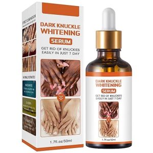 Skin Whitening Oil,dark Knuckle Whitening Serum, Strong Whitening Serum Removing Dark Knuckle Finger Elbow and Knee (1 Bottle)