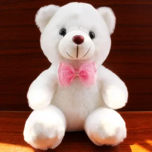 wholesale New Arrival 20cm Lovely Soft LED Colorful Glowing Teddy Bear Stuffed Plush Toy Gifts For Birthday