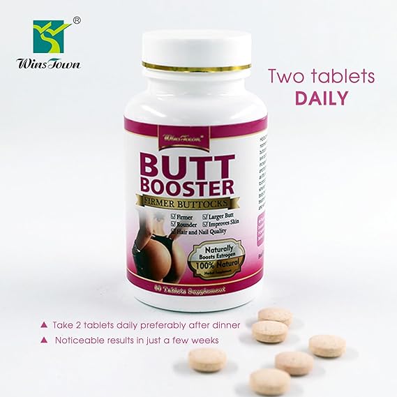 Wins Town herbal Butt Booster Pills & Buttocks Enhancement - 60 Tablets - Image 6