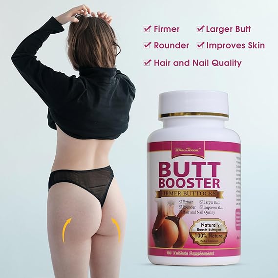Wins Town herbal Butt Booster Pills & Buttocks Enhancement - 60 Tablets - Image 4