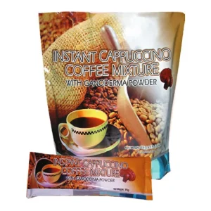 Instant Cappuccino Coffee With Ganoderma 15’s x 35g