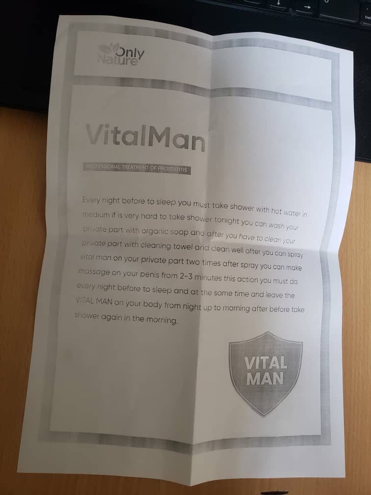 Vital Man for sex Enlargement - Image 3