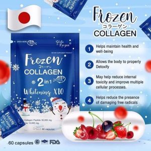 Frozen Collagen Gluta 2-in-1 Whitening X10 - Achieve Flawless, Radiant Skin