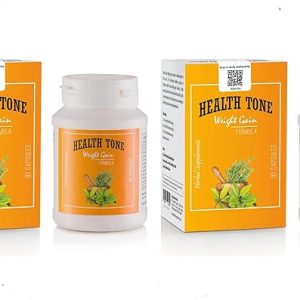 Health Tone Weight Gain Capsules ( 90 caps) : A Natural Solution for Healthy Weight Gain