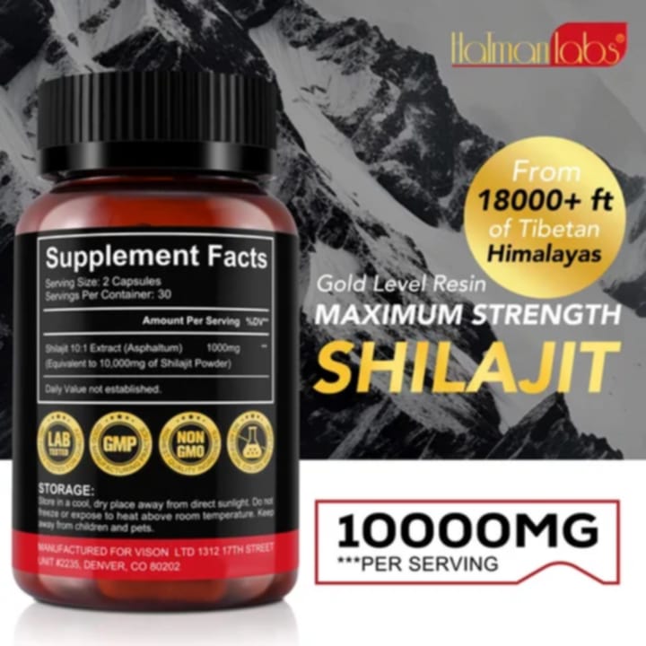 Shilajit capsules from Himalayas - Image 4