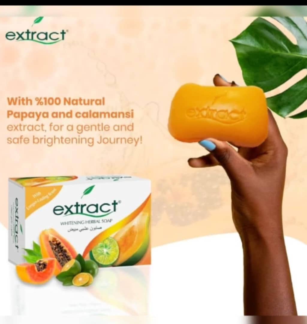 Extract Whitening Herbal Soap -With Papaya Calamansi - Image 2