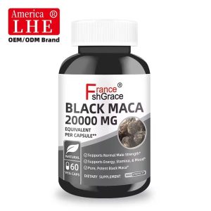 Black Maca 20000mg  – Nature’s Elite Energy & Hormone Booster & Vitality